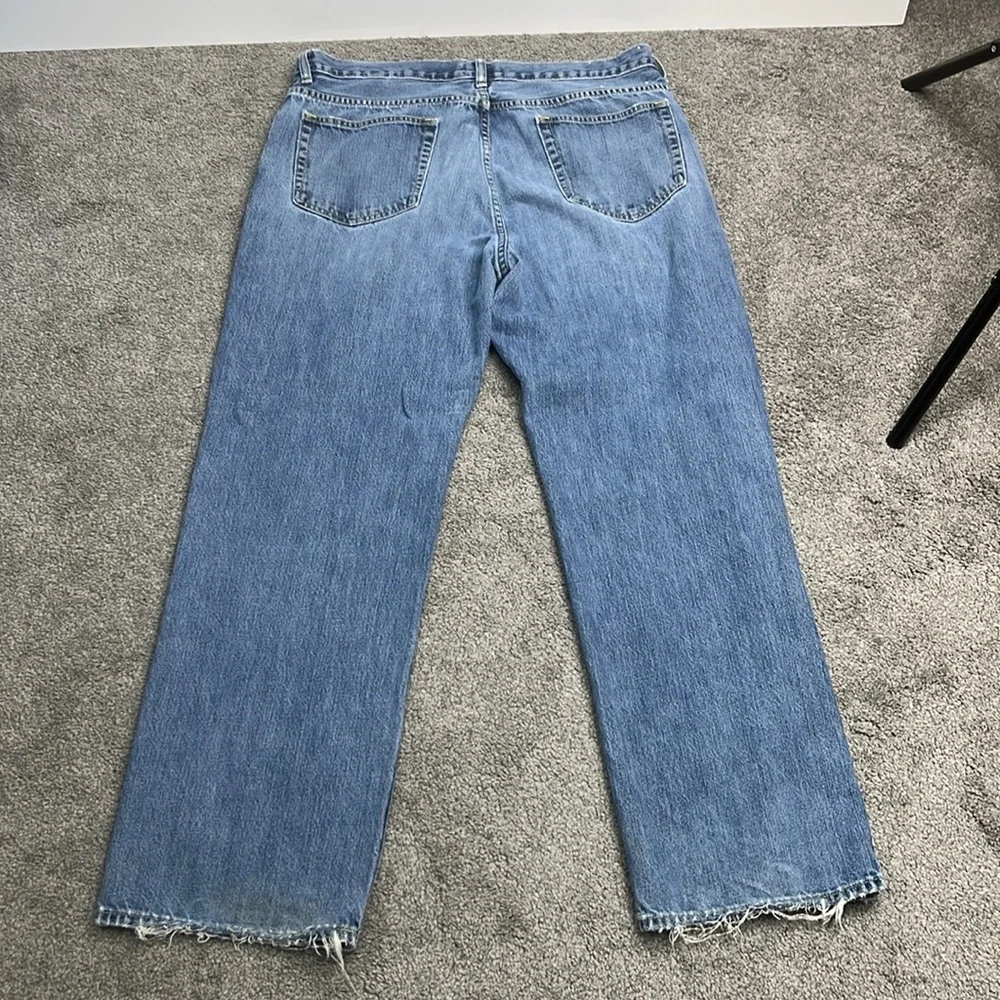 J. Crew All Cotton Jeans Faded Size 36 x 32